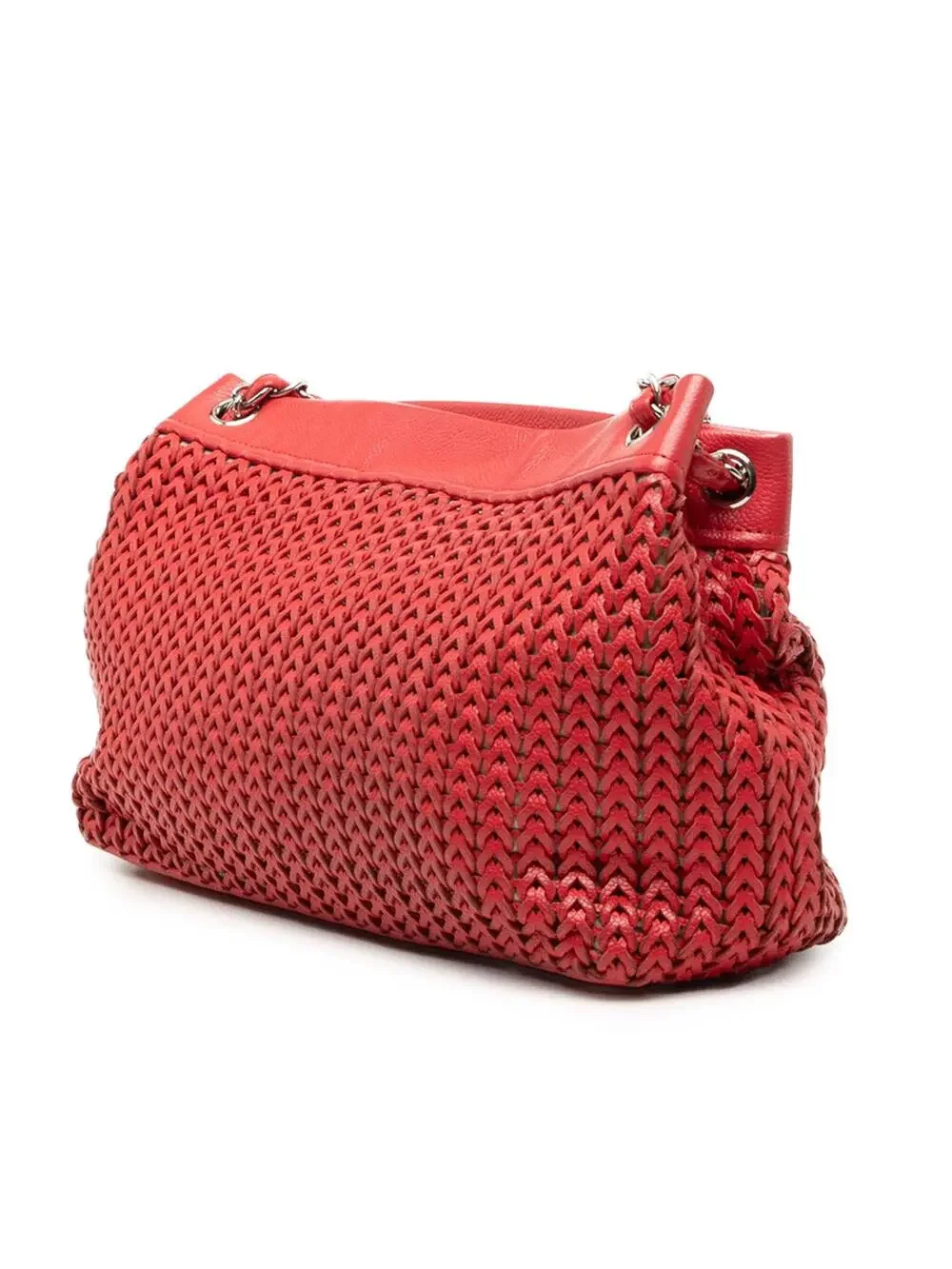 Chanel Woven Caviar Cc Charm Tote Pre- #339169C14B